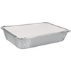 Klika -  Bak | Karton + aluminium | 930ml | incl. Deksel | 214x150x40mm | zilver | 250 stuks