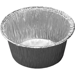Klika - Aluminum container round 80mm x 35mm high 110ml 2000 pieces
