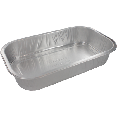 Klika - Bandeja grill y horno 964ml aluminio plata 640 piezas