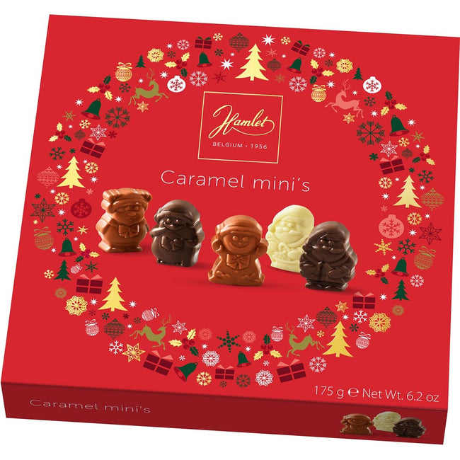 Hamlet - Chocolat Caramel Mini's, boîte de 175 g