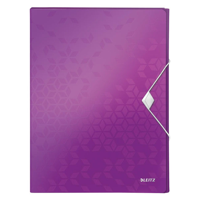 Leitz - Document box WOW 30mm A4 PP purple