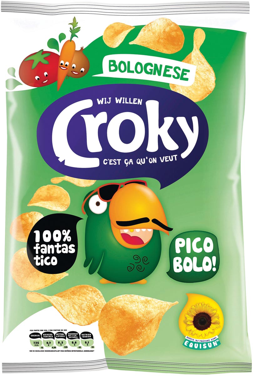 Croky - patatine alla bolognese, sacchetto da 100 g