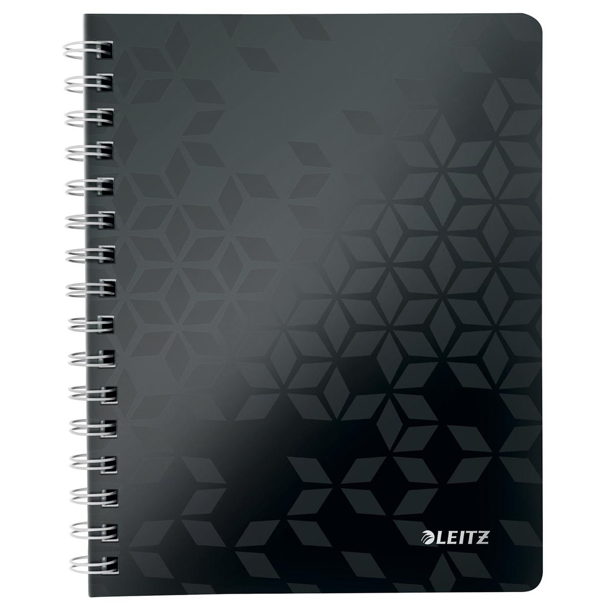 Leitz -  WOW schrift ft A5, gelijnd, zwart