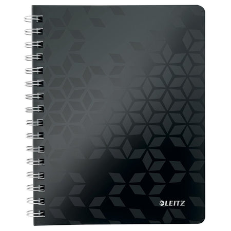 Leitz -  WOW schrift ft A5, gelijnd, zwart