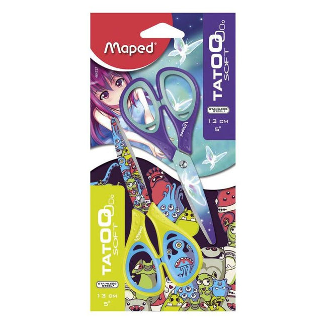 Maped - Schaar Tatoo Enfant Blister avec 2 pièces