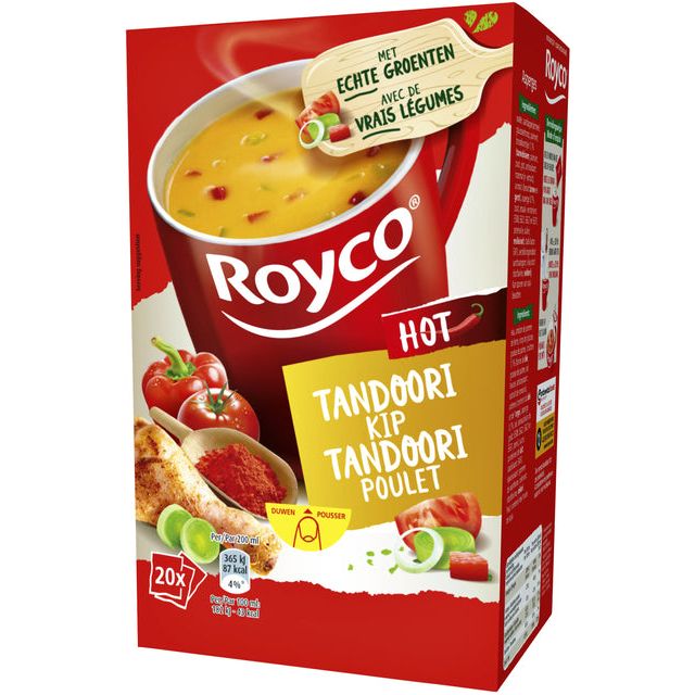 Royco - Suppe Chicken Tandoori 20 Taschen | Boxe eine 20 -Tasche