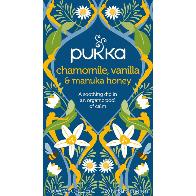 Pukka -  thee bio, Camomile Vanilla, pak van 20 stuks