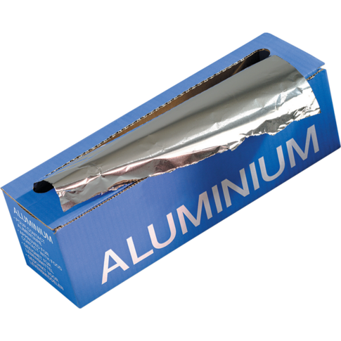 Klika - Folie | aluminiumfolie | Aluminium | 30cm | 250m | 11my | zilver | 1 stuks