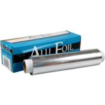 Klika - Folie | Aluminiumfolie auf Roll | Aluminium 30 cm | 125m | 14my | Silber | 1 Stück