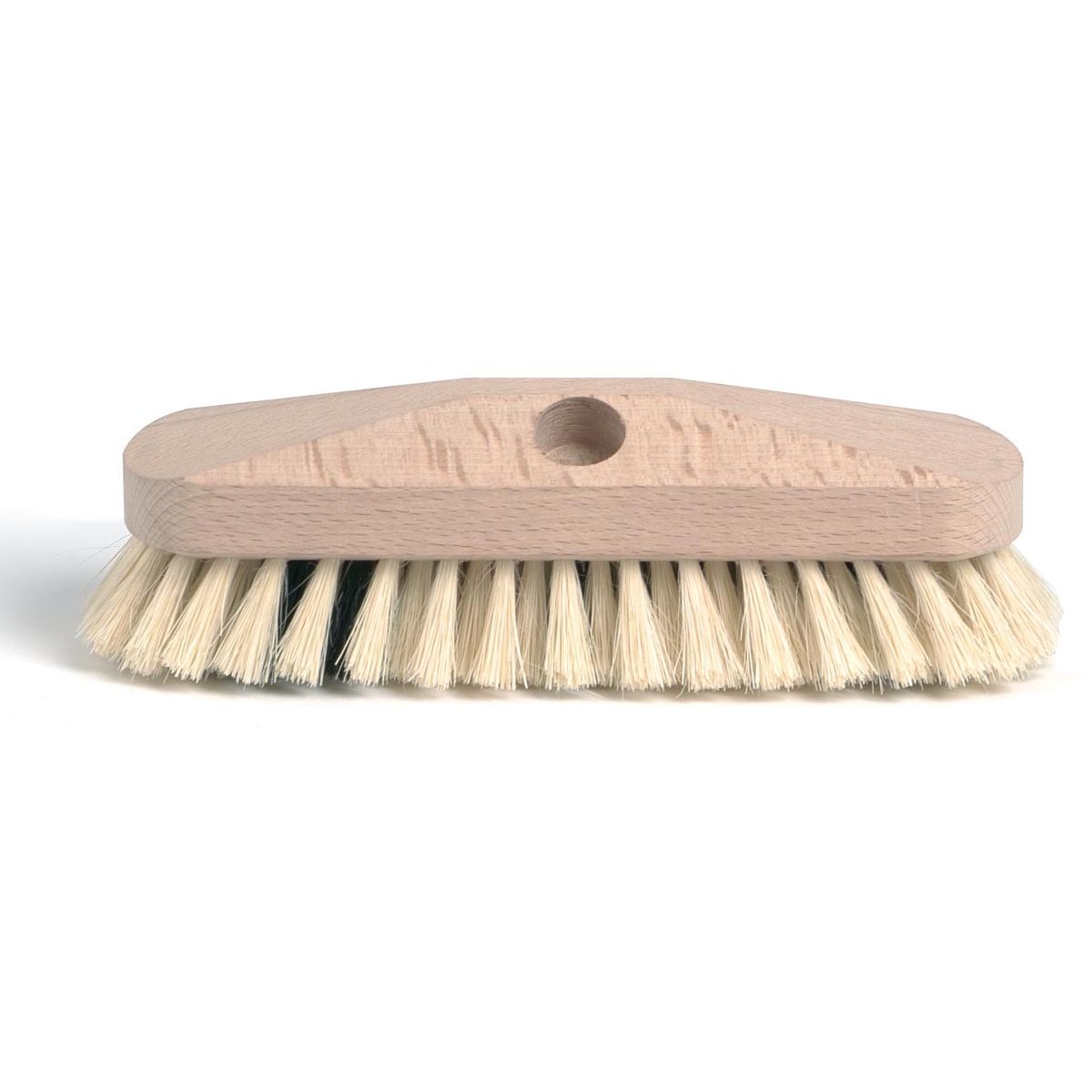 Klika - Scheuerbürste mit Tampicoborsten, aus unlackiertem Holz, 23 cm