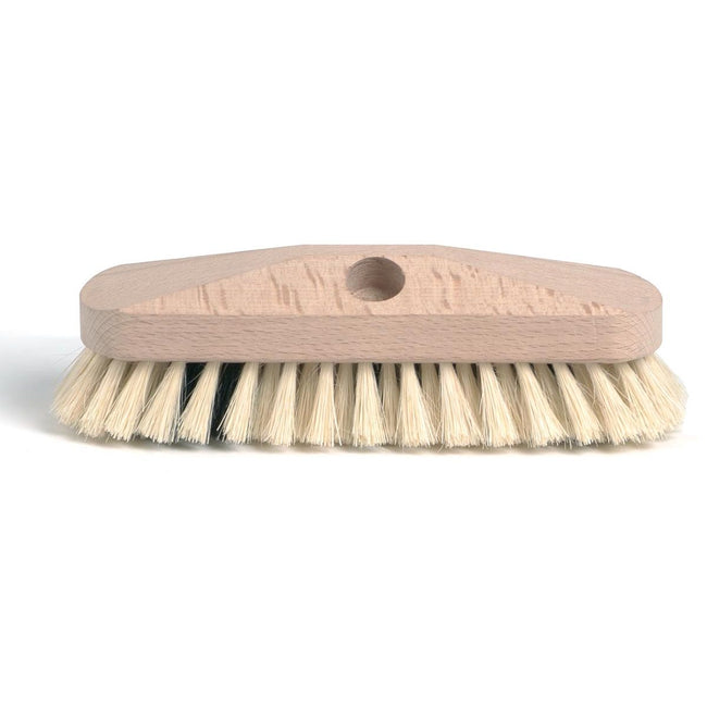 Klika - Scouring brush with tampico bristles, made of unlacquered wood, 23 cm