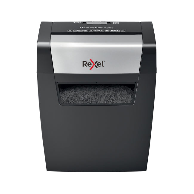 Rexel - Paper shredder Momentum X308 shreds 5x42mm