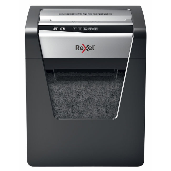 Rexel -  Momentum X415 papiervernietiger Kruisversnippering 58 dB Zwart, Grijs
