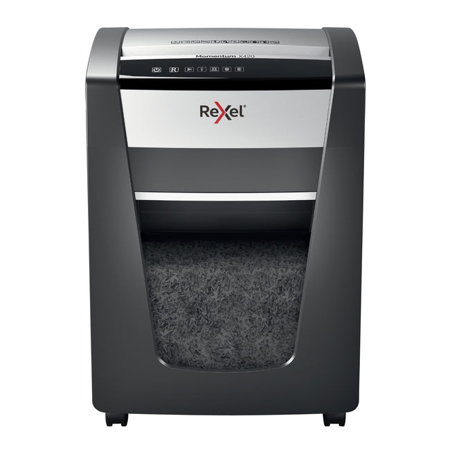 Rexel - Il distruggidocumenti Momentum X420 distrugge 4x40 mm