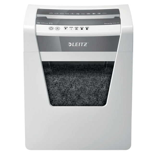 Leitz - Paper shredder IQ P5 shreds 2x15mm