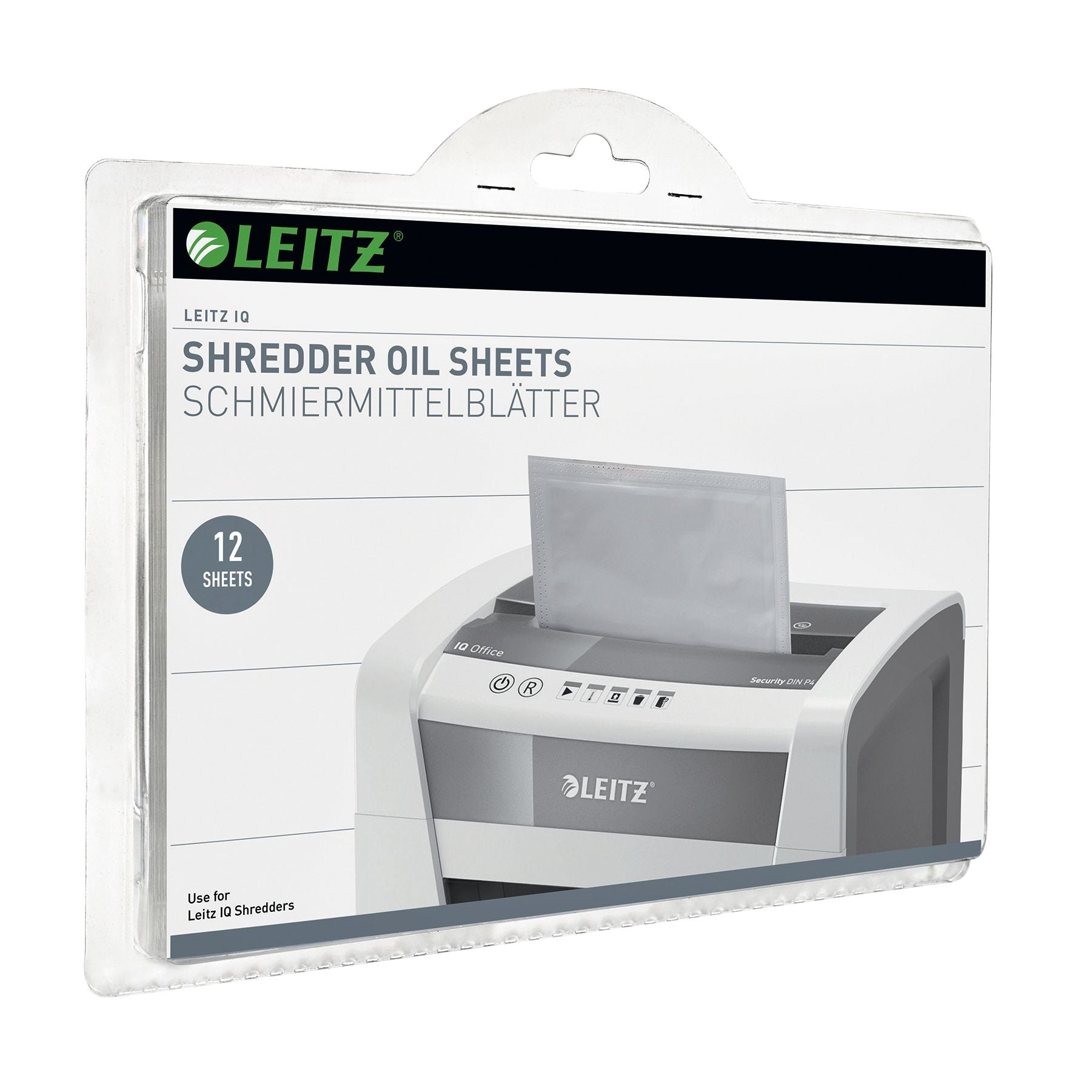 Leitz - Olio per distruggidocumenti IQ 12 fogli
