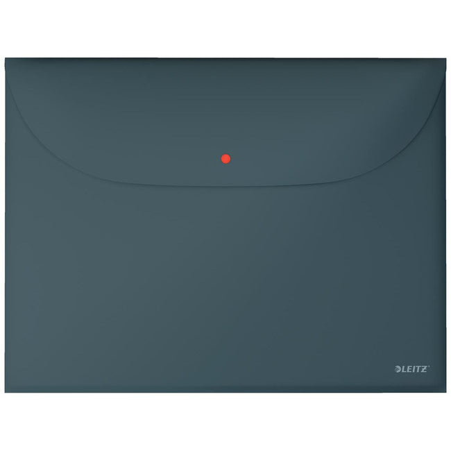 Leitz -  Cosy projectomslag A4, 2 compartimenten, uit PP, grijs