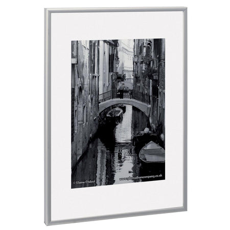 The Photo Album Company - Cornice per foto TPAC in alluminio, argento, A3