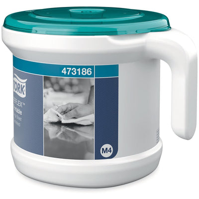 Tork - Distributeur de chiffons de nettoyage M4 Reflex Performance boîte distributrice tpackage blanc 473186