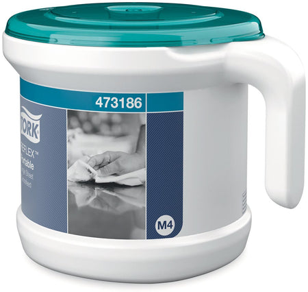 Tork - Dispenser di panni per la pulizia M4 Reflex Performance dispenser box tpackage bianco 473186