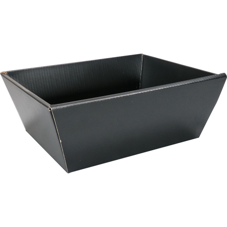 Klika -  Mand | golfkarton | biermand | 26x21x10cm | zwart | 40 stuks