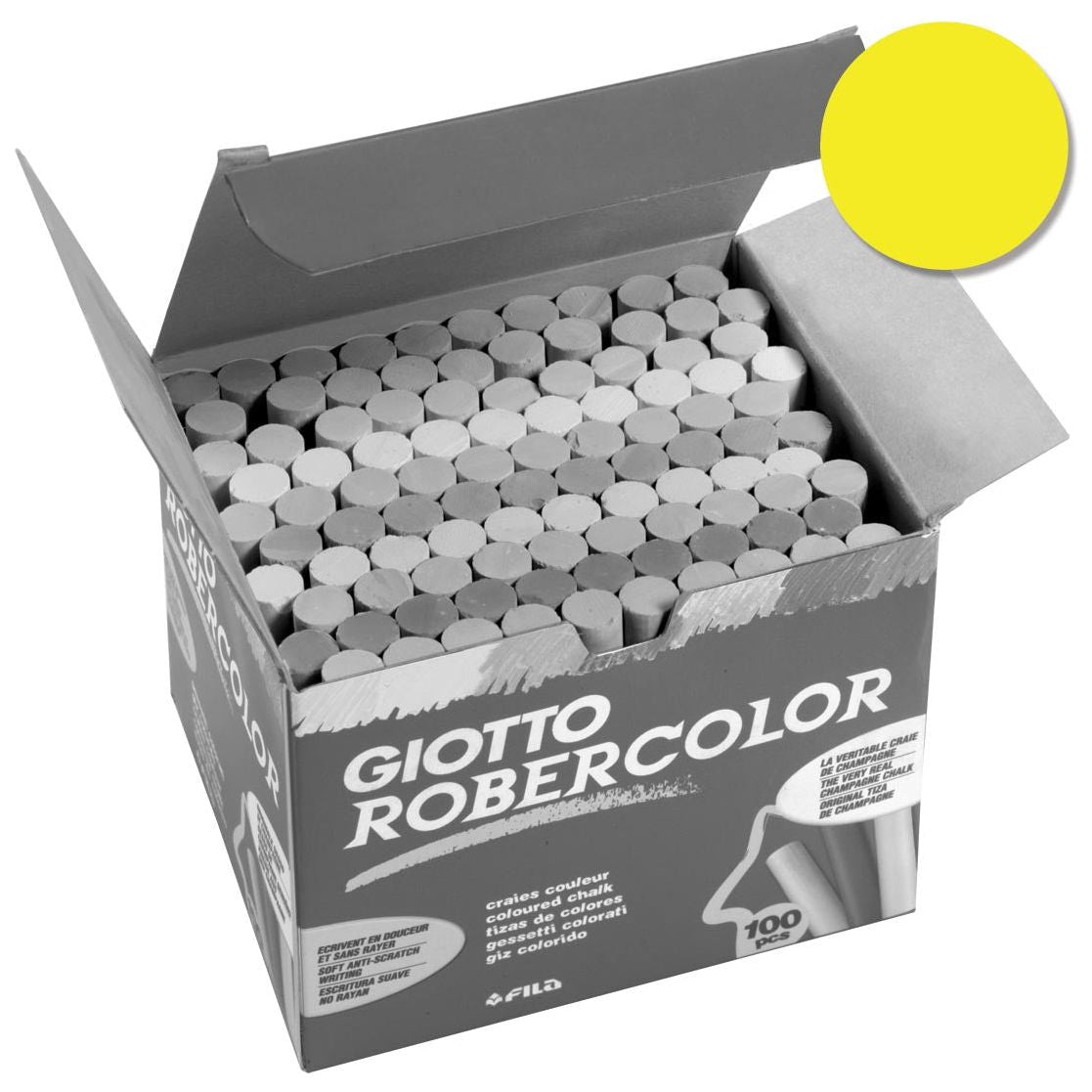 Giotto - krijt Robercolor geel