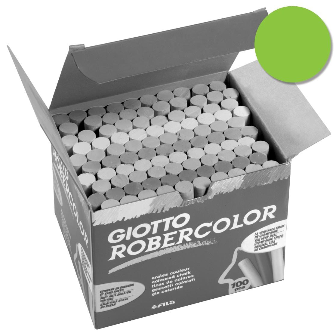 Giotto - craie Robercolor vert