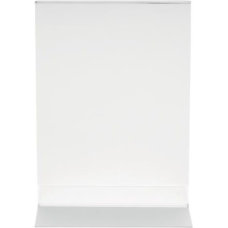 Deflecto - brochure holder T-foot portrait, ft A5