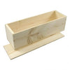 Klika - Caja de vino | madera | 1 botella | incluido Tapa | 340x95x95mm | 5 piezas