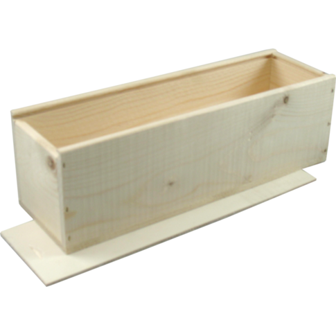 Klika - Champagnekist | Bois | 1 bouteille | Binnenafm. 101x100x337mm | 5 pièces