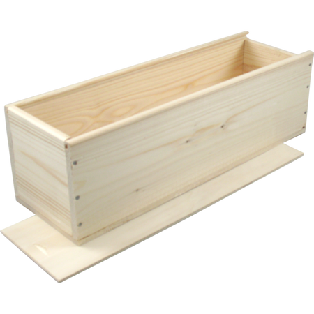 Klika - Caja de champán | MAGNÍFICO | Madera | 1 botella | dimensiones interiores 115x115x400mm | 5 piezas
