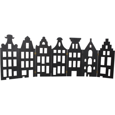 Klika - Grachten House Black (46x18,5 cm) | 1 pièce