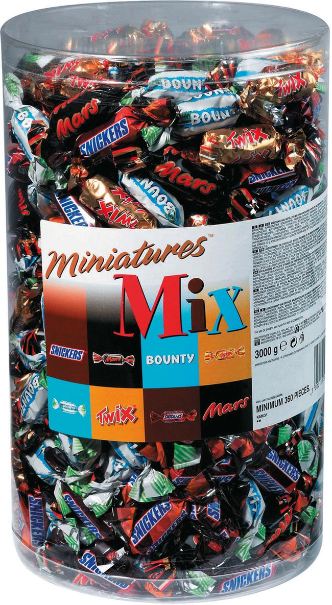 Célébrations - Célébrations Miniatures mixtes, tube de 3 kg (296 pièces)