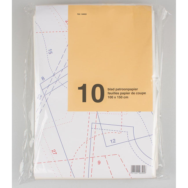 Klika - Patterned paper, ft 100 x 150 cm, pack of 10 sheets