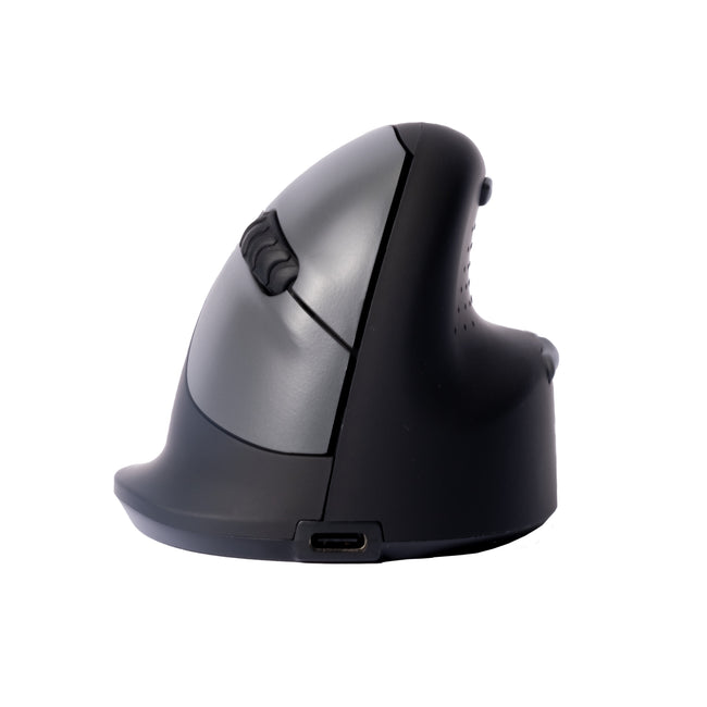 R-Go Tools -  Ergonomische muis R-Go HE Break met pauzesoftware, medium (handlengte 165-185mm), rechtshandig, Bluetooth, zwart