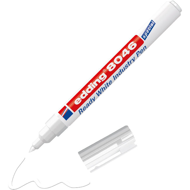 Edding - Marker industriel E8046 blanc