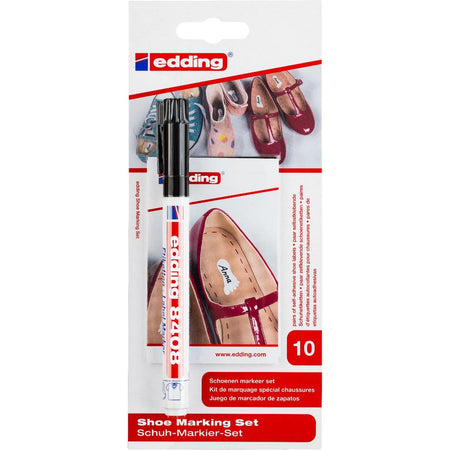 Edding - Feutre 8408 chaussures rond 0.75mm noir