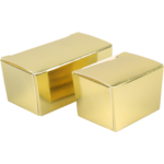 Klika - Ballotin | karton + PP + PET | 70x35x30mm | goud | 50 stuks