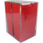 Klika - Ballotin | karton + PP + PET | 500gr | 132x76x70mm | rood | 25 stuks