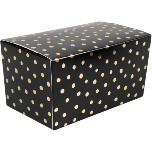 Klika - Balllotin | Dots de fête | Cardboard + PP + PET | 500gr | 70x132x76mm | or noir 25 pièces