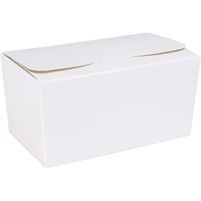 Paardekooper -  Ballotin | karton + PP | 500gr | 132x76x70mm | wit/goud | 150 stuks