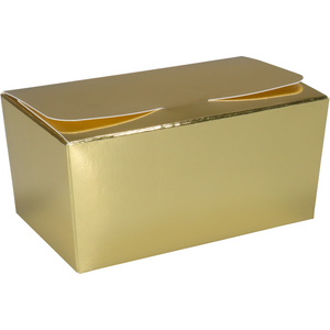 Depa -  Ballotin | karton + PP | 375gr | 125x73x62mm | goud/wit | 200 stuks