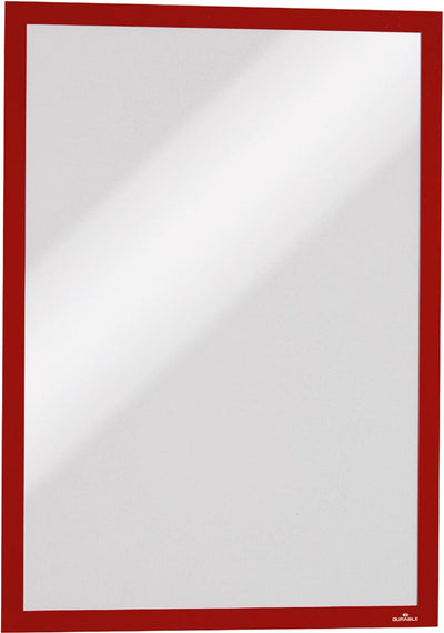 Langlebig – Duraframe-Magnetrahmen, ft A3, rot, 5er-Pack