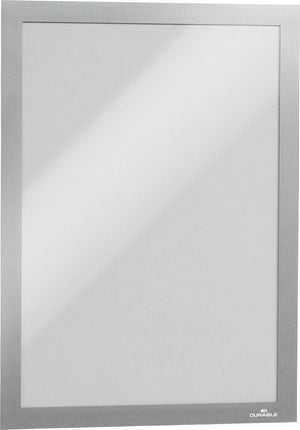 Durable - Duraframe A4 silver, in hangable pouch