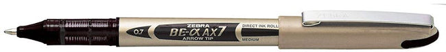 ZEBRA -   rollerball AX-7, 0,7 mm, zwart