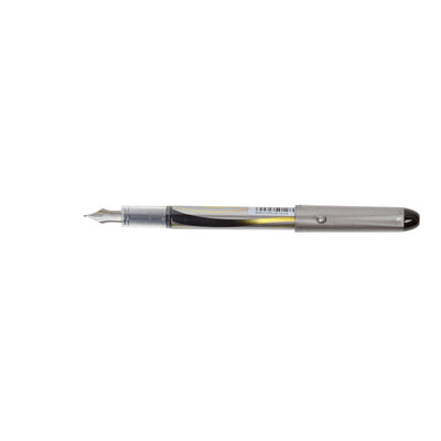 Pilot -  Vulpen  vpen m zilver zwart | 12 stuks