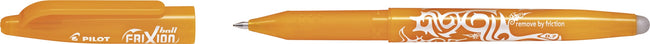 Pilot -  Rollerpen  frixion bl-fr7 m abrikoos oranje | 12 stuks