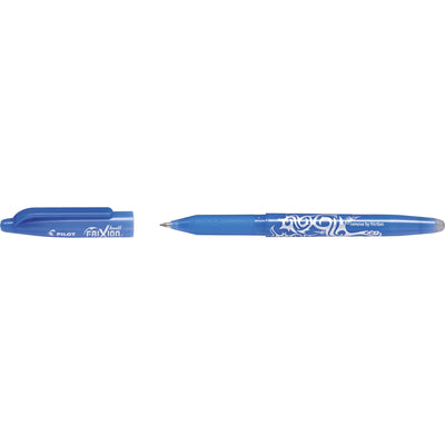 Pilot -  Rollerpen  frixion bl-fr7 m hemelsblauw | 12 stuks