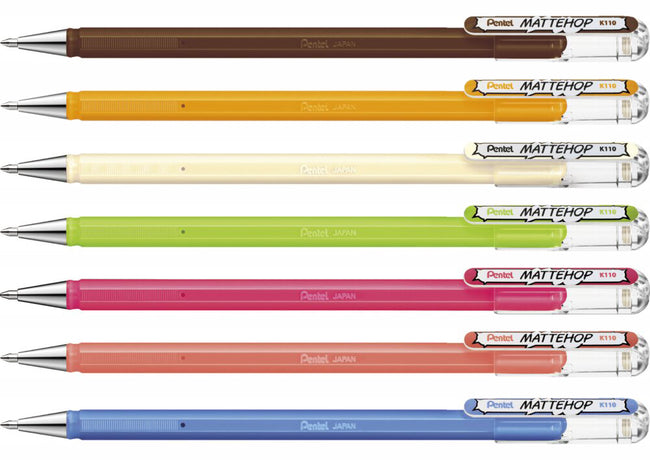 Pentel -  Gelschrijver  k110 mattehop fun sweet m ass