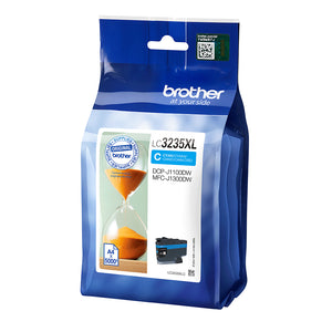 Brother - Cartouche d'encre, 5 000 pages, OEM LC3235XLC, cyan